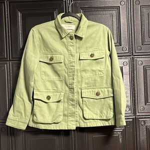 Pull&Bear Green utility jacket